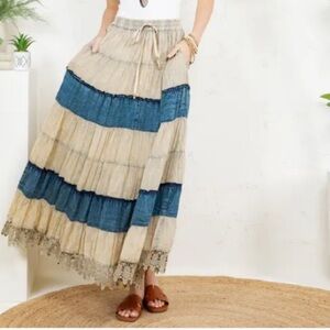 Young Threads Skirt Boho Hippie Festival